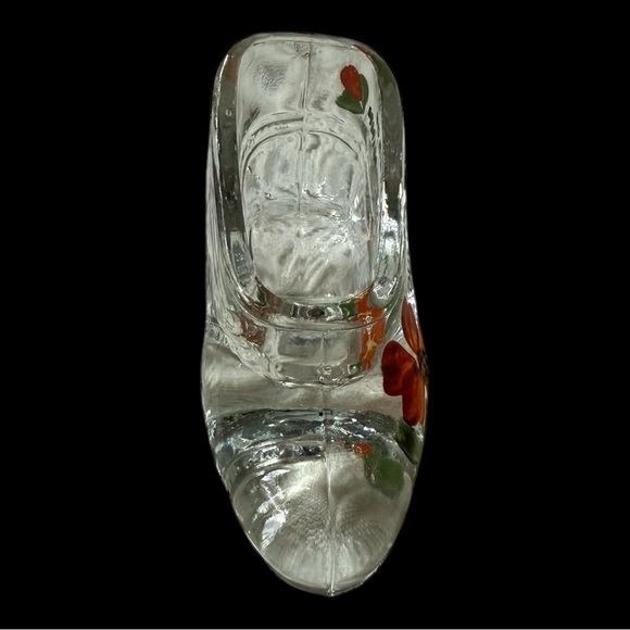Clear Crystal Glass Souvenir Duluth Minnesota- Shoes of Glass Collection - Picture 2 of 5